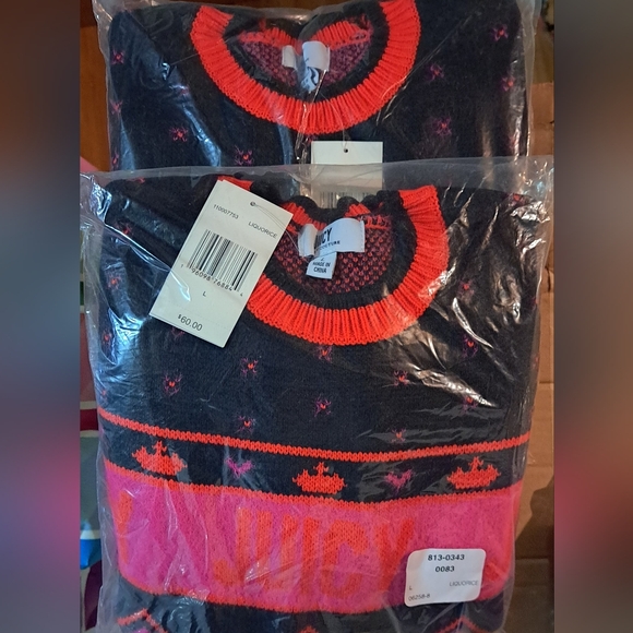 FREE GIFT W/PURCHASE 🆕JUICY COUTURE SOFT KNITTED SWEATER *6 PIECE HAIR OPTION - Picture 14 of 16
